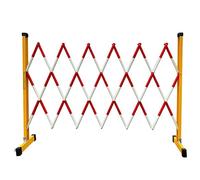 Barricada Metálica Extensible, Vallas Decorativas, Barreras Retráctiles Para Entradas De Vehículos, Tráfico, Escuelas, Terrenos Agrícolas, Construcción, Barrera De Seguridad Móvil Flexible, A, 1,2 X