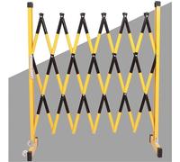 Barricada metálica Industrial expandible, Barrera Extensible, barreras de tráfico retráctiles, Soportes de Barricada metálica retráctil para centros comerciales al Aire l