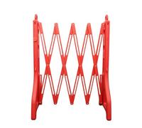 Barricada móvil Extensible de 2,5 m de Ancho, Barrera de Seguridad retráctil portátil rellena de Agua, Valla Temporal de plástico para Acceso vehicular, escuelas, Terreno