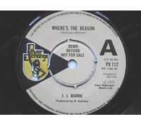 Barrie, JJ Where's The Reason 7" Power Exchange PX112 EX 1975 demo
