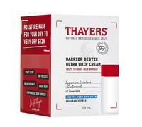 Thayers Crema Facial Barrier Bestie Ultra Whip - Hidratante con Escualeno de Caña de Azúcar y Ceramidas - Cuidado de la piel seca a muy seca - 59 ml
