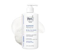Barrier Renew Gel to Foam Limpiador que no seca con ceramidas + té verde antioxidante + glicerina para hidratar y equilibrar la piel, 12 onzas líquidas