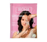 IROHA NATURE - Mascarilla Facial Reparadora Barrera | Cosmética Coreana Protectora con Ceramidas y Probióticos | Ideal Piel Sensible