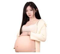 Barriga de Embarazo Falsa de Silicona Realista | Ajustable 2-10 Meses para Disfraces, Carnaval, Identidad de Género | Cómoda e Invisible Bajo la Ropa
