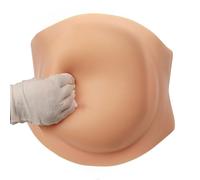 Barriga Falsa De Silicona | Accesorios para Bromas Prácticas,Vientre De Embarazo para Cosplay De Silicona | para El Día De Los Santos Inocentes, Juego De Roles En La Oficina, Cosplay,