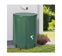Barril de agua de lluvia plegable de 200 L, sistema de recogida de agua de PVC, respetuoso con el medio ambiente, almacenamiento de agua de jardín, solución eficiente de recolección de agua de lluvia
