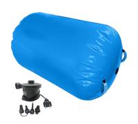 Barril de aire, barril inflable | Entrenador de resorte trasero con bomba - para práctica de equilibrio, yoga, animadoras, gimnasio, baile, fitness en casa