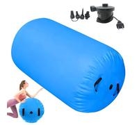 Barril de aire, rodillo de caída, entrenador de resorte trasero con bomba | para práctica de equilibrio, yoga, animadoras, gimnasio, baile, fitness en casa