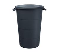 Barril de captación de agua SMOOTH 80L., dimensiones (mm) 565x464x650, color Antracita