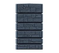 Barril de captación de Agua Tower Stone 500l., Dimensiones (mm) 775x583x1300, Color Antracita