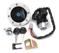 Barril De Encendido Moto para Suzuki DL650 2004-2011 DL1000 para V-Strom 2002-2012 DL 650 para Vstrom DL 1000 V Strom Interruptor Encendido Bloqueo Asiento Cerradura De Motocicleta