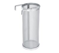Barril de Filtro de cerveza de acero inoxidable de malla de 300 micrones Cerveza casera Filtro de cerveza Gancho Filtro de tolva seca(15 * 35cm)