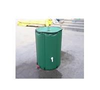 Barril de Lluvia Plegable con Grifo y Kit de rebosadero, diseño portátil y Plegable para la recolección de Agua en Exteriores y Almacenamiento Que Ahorra Espacio.
