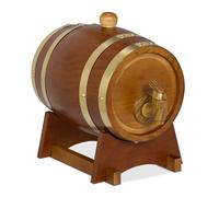 Barril de madera Barril de whisky Dispensador de vino 1,25 L Barrica licores