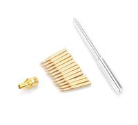 Barril de metal 1/35 y carcasa de artillería de latón miniaturas sustituye a Tamiya 35216/35227 German Tiger I Tank Model