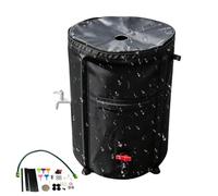 Barril de recolección de Agua de Lluvia - Almacenamiento de contenedores | de recogida de canalones para riego de plantas de jardín, doméstico al aire libre