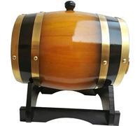 Barril de Vino de Roble Antiguo con Soporte y Tapa (5l 10l 15l 20l 30l 50l)(B,50L)