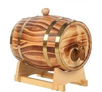 Barril de vino de roble, barril de madera de alta calidad para envejecimiento de cerveza y vino, ideal para elaboración casera y almacenamiento, varias capacidades disponibles