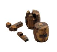 Barril Del Diogenes - 12 Piezas Del Puzzle - Juego de Ingenio