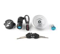 Barril Encendido Moto Para CBR125 Para CBR 150R 125R 125 RT/RS/RF Interruptor Encendido Motocicleta Tapa Combustible Juego Llaves Bloqueo Asiento Cerradura De Encendido