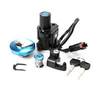 Barril Encendido Moto para CRF250L para CRF250LA para CRF250 para CRF 250 Bloqueo Interruptor Encendido Tapa Tanque Gasolina Combustible Llave Bloqueo Asiento Cerradura De Encendido