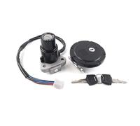 Barril Encendido Moto Para Kawasaki Para KLR650 Para KLR 650 1987-2018 Juego Bloqueo Tapa Combustible Interruptor Encendido Motocicleta Cerradura De Encendido