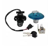 Barril Encendido Moto Para Vararo XL125V 2001-2006 Interruptor Encendido Tapa Combustible Bloqueo Casco 35010-KPC-640 17620-KPC-641 Interruptor Encendido Moto
