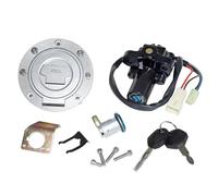 Barril Encendido Moto Para YFZ1000 R1 Para YFZ600 R6 Interruptor Encendido Conjunto Bloqueo Tapa Tanque Combustible Con Llave Bloqueo Tapa Gasolina Gancho Motor Cerradura De Encendido