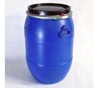Barril Pesado Para Agua Con Tapa Y Anillo, Bidón Plástico Grado Alimenticio Para Almacenar Agua, Uso Industrial Y Recolección De Agua Lluvia(100l)