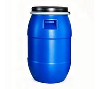 Barril Plástico Con Tapa, Gran Bidón Azul Para Envío Y Almacenaje, Barril Grado Alimenticio Para Fermentación, Agua, Camping Y Uso Doméstico(100l)
