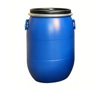 Barril Plástico Grado Alimenticio Con Tapa, Bidón De Envío, Bidón Plástico Hermético Para Agua Y Alimentos, Contenedor Alimenticio, Uso Como Barril De Lluvia(100l)