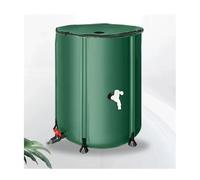 Barril plegable de recogida de agua de lluvia de 380 litros, tanque de almacenamiento de agua portátil de PVC para una cosecha eficiente de lluvia y soluciones ecológicas de conservación de agua