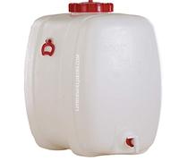 Barril Polietileno alimentario 200 litros para liquidos y Bebidas. Medidas: Longitud 81 cm, Ancho 50 cm, Alto 77 cm y Peso 9,4 kg.