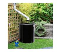 Barril portátil Plegable para la recolección de Agua de Lluvia con Filtro, solución ecológica para el Almacenamiento de Agua en el jardín y una eficiente captación de AGU