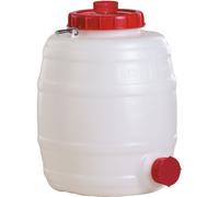 Barril Universal De Transporte 15 L De Polietileno Redondo Y Apto Para Alimentos