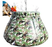 Barriles de almacenamiento de agua de emergencia, bolsa de transferencia de agua de gran capacidad con grifo, contenedor de almacenamiento de agua de lluvia plegable para riego agrícola al aire libre
