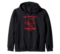 Barrio Chino Estadounidense de San Francisco, Área de la Bahía, Dragon SF Sudadera con Capucha