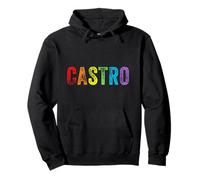 Barrio Gay LGBTQ en Castro San Francisco Sudadera con Capucha