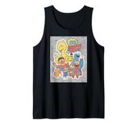 Barrio Sésamo 123 Camiseta sin Mangas