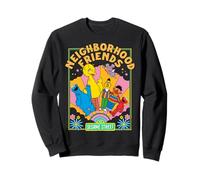 Barrio Sésamo Amigos Amigos BFF Buenos Tiempos Clásico Sudadera