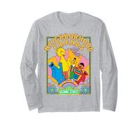 Barrio Sésamo Amigos BFF Buenos Tiempos clásicos Manga Larga