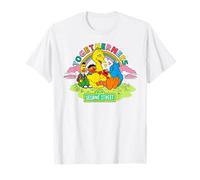 Barrio Sésamo Amigos Equipo Al Aire Libre Banda Buenos Tiempos Camiseta