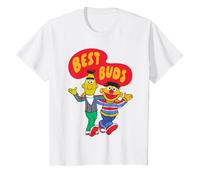 Barrio Sésamo Bert Ernie Best Buds Friends BFF Classic Pals Camiseta