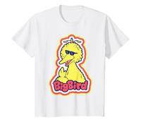 Barrio Sésamo Big Bird Diversión Cool Pose TV Show 80s Clásico 90s Camiseta