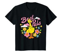 Barrio Sésamo Big Bird Mejores Amigos Buenos Amigos BFF Clásico Camiseta