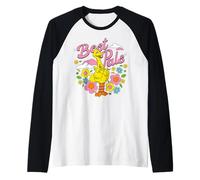Barrio Sésamo Big Bird Mejores Amigos Buenos Amigos Clásico BFF Camiseta Manga Raglan