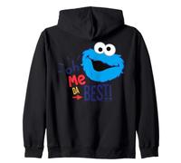 Barrio Sésamo Cookie Monster Best Ever Big Head Classic LOL Sudadera con Capucha