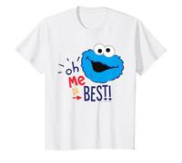 Barrio Sésamo Cookie Monster Best Ever Big Head LOL Classic Camiseta