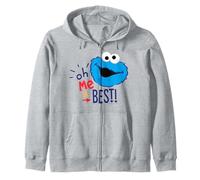 Barrio Sésamo Cookie Monster Best Ever Big Head LOL Classic Sudadera con Capucha