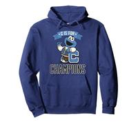 Barrio Sésamo Cookie Monster Campeón 60s Deportes Diversión Clásico Sudadera con Capucha